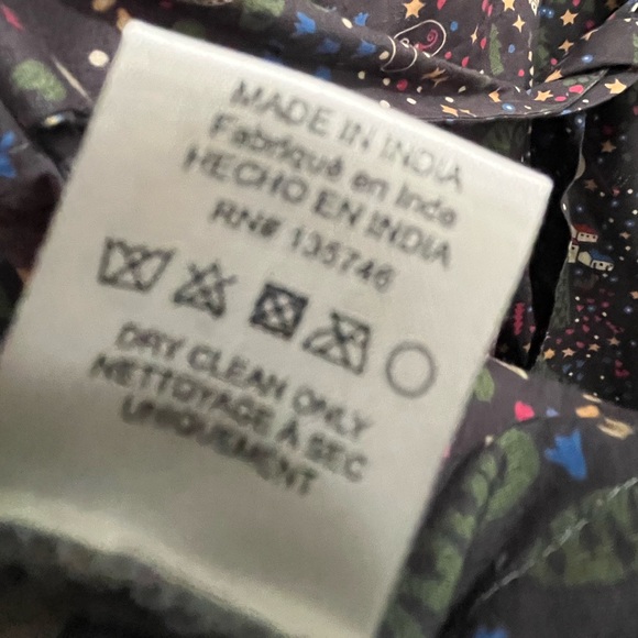 Samantha Pleet Alice Wonderland tie back shirt dress size 10 - Picture 16 of 16